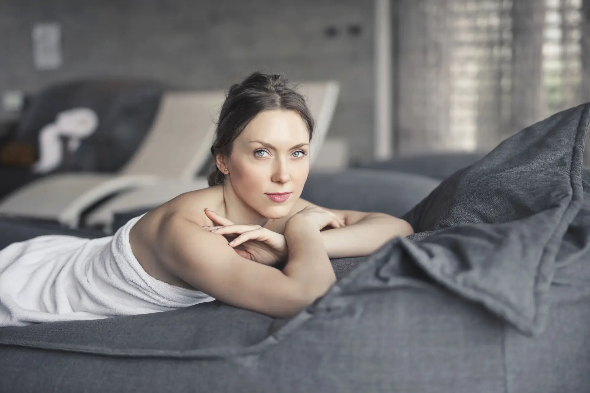 Luxus wellness belső tér a Purelquessa-nál